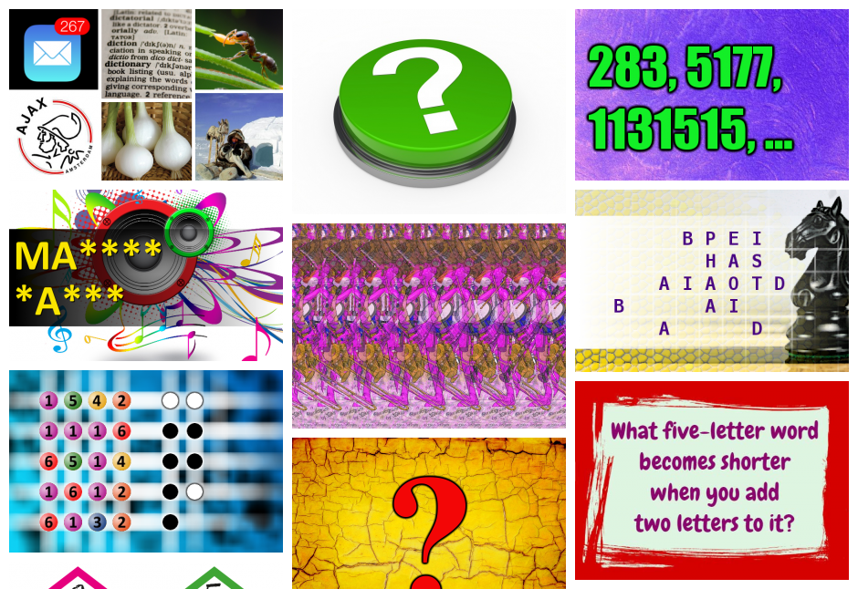 Daily Brain Teasers for Tuesday, 29 November 2016