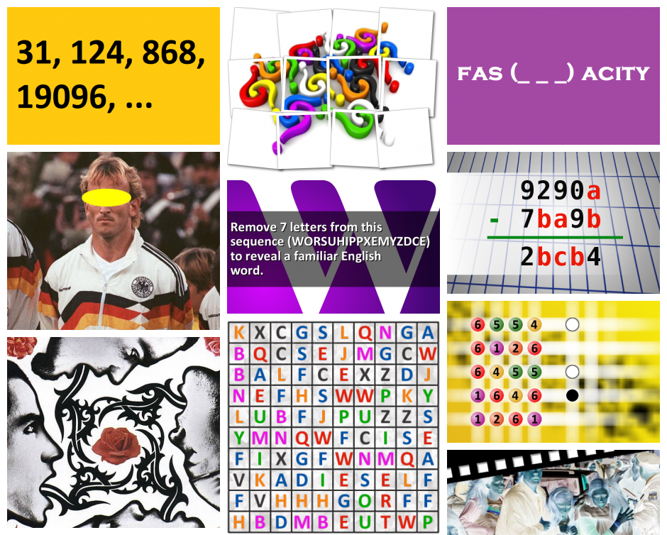 Daily Brain Teasers for Sunday, 26 November 2017