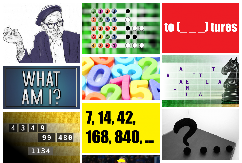 Daily Brain Teasers for Saturday, 20 January 2018