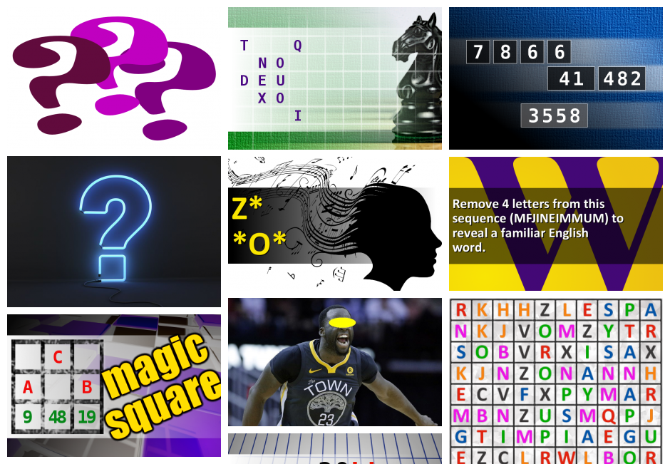 Daily Brain Teasers for Friday, 25 May 2018