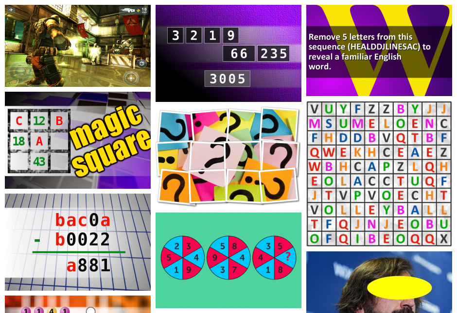 Daily Brain Teasers for Friday, 01 February 2019