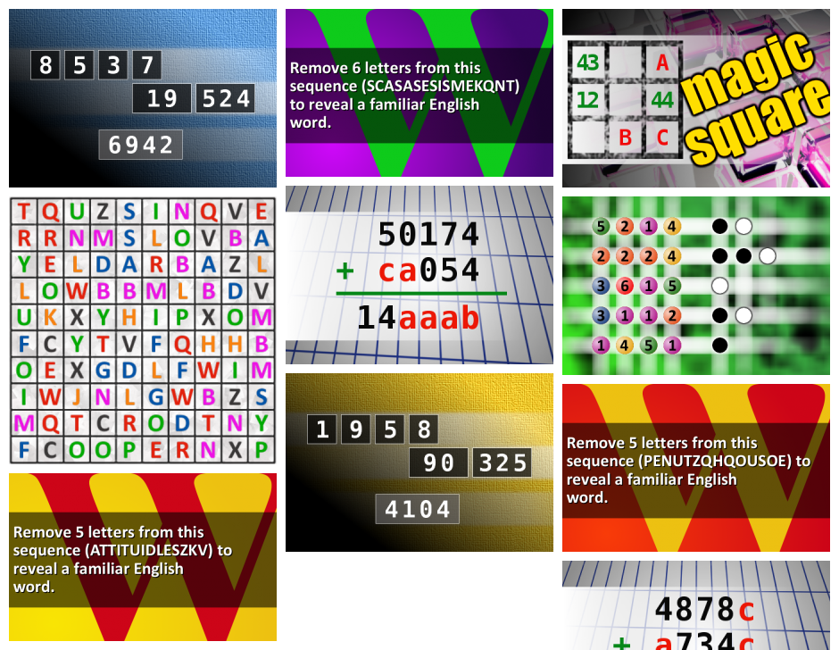 Daily Brain Teasers for Friday, 08 March 2019