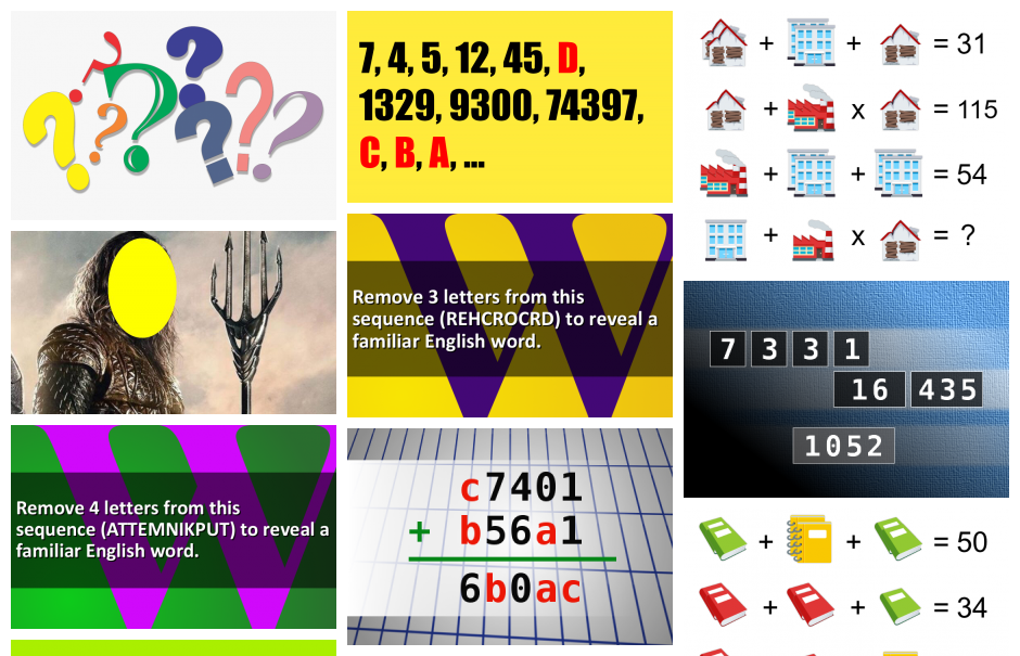 Daily Brain Teasers for Monday, 20 April 2020