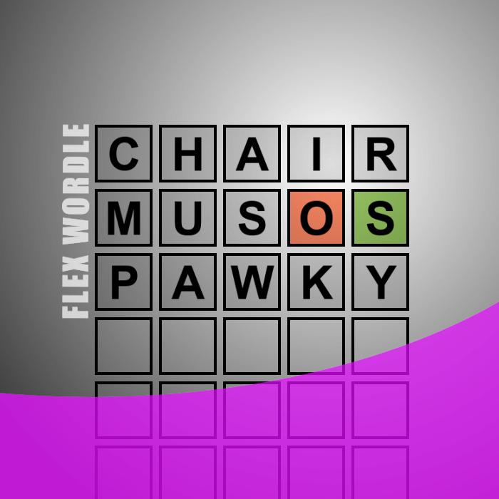 flex-wordle-234-chair-musos-pawky-brain-teasers